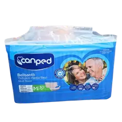 Jan Bed Medium Diapers 30 Count