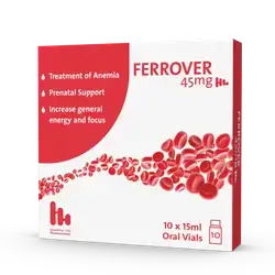 Ferrover 45mg 10*15 ml oral vials