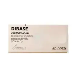 Dibase vitamin D3 300,000IU 2 ampoules