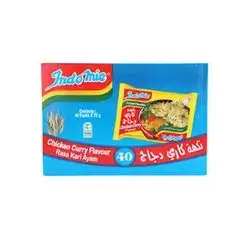 Indomie Chicken Curry Flavour Noodles, 40x75g