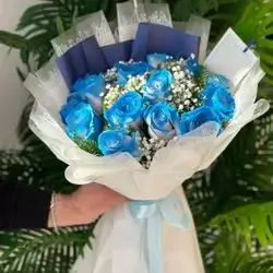 چەپکە گوڵی سروشتی ڕووسی شین