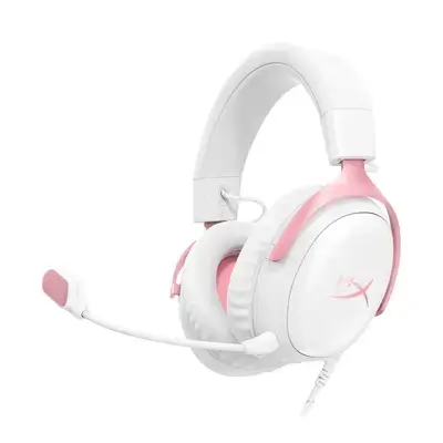 HyperX Cloud III Wired Gaming Headset – White (Open Box)