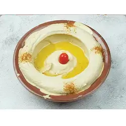 Hummus with Tahini Plate