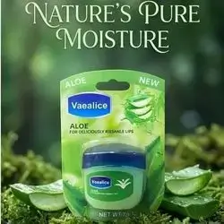 Vaealice Aloe Lip Balm for deliciously kissanle lips