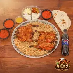 Two Whole Chicken Mansaf Platter