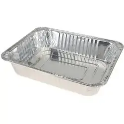 Aluminum Tray Set 32 x 26 x 6Cm 2 Pcs