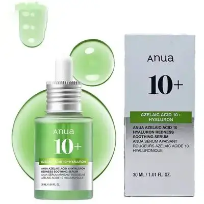Anua Azelaic Acid 10 Hyaluron Redness Soothing Serum.
