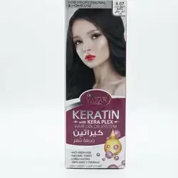 YARAN KERATIN with KERA PLEX HAIR COLOR SYSTEM - 8.07 LIGHT MATT BLOND