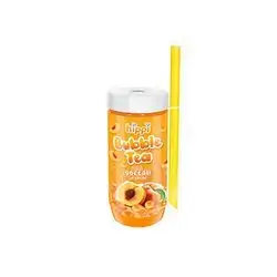 Hippi Bubble Tea Peach 350 Ml