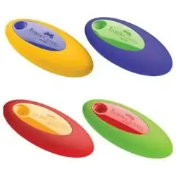 Faber-castell-Oval Eraser-Assorted Colors