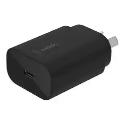 BELKIN PD 25W PPS USB-C WALL CHARGER BK (Charging Head)
