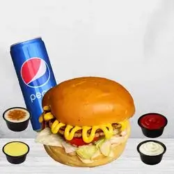 Chicken Burger With Cheese
