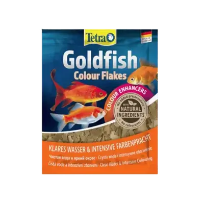 Tetra Goldfish Colour Flakes 12g