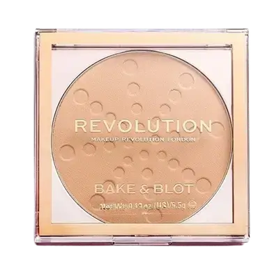 Makeup Revolution Bake & Blot Pressed Powder - Beige 5.5g