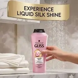 Schwarzkopf GLISS Liquid Silk Glanz-Shampoo