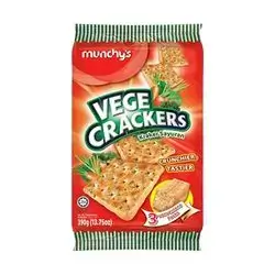 Munchys Biscuits Vegetable Crackers 390 Gm