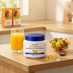 SADOER Vitamin E Moisturizing Cream (Added VE & Evening Primrose Oil)