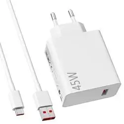 45W Charger & USB C Cable Combo for Xiaomi