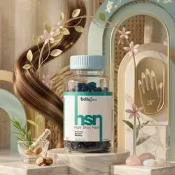 BellaZeen hsn (Hair Skin Nail) 60 Gummies