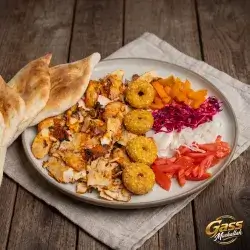 Half Plate Chicken Gass