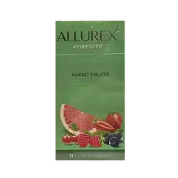 Perfect Fit Mixed Fruits Pasion 12 Premium Condoms _ ALLUREX
