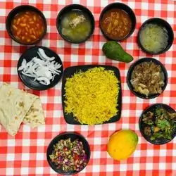 Biryani And Meat Qalya