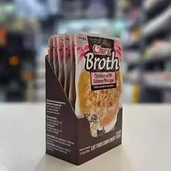 INABA Churu Broth ( Chicken With Salmon ) Recipe 6 Pcs