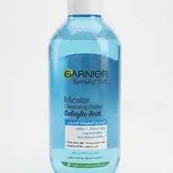 400ml bottle of Garnier SkinActive Micellar Cleansing Water with Salicylic Acid