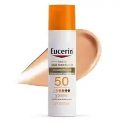 Eucerin Age Defense Face Sunscreen Tinted Lotion - SPF 50 - 75ML
