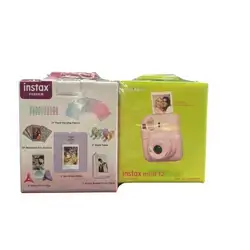 instax mini 12 blossom pink bundle