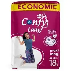 Confy Lady Pad Maxi long 18 Pcs