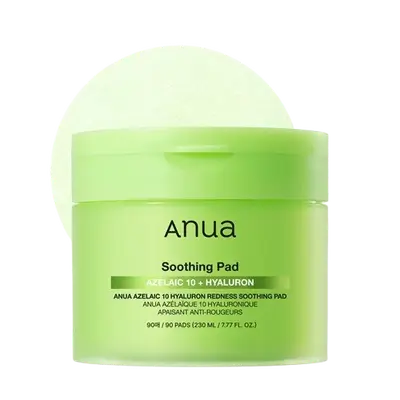 Soothing Pad Azelaic Acid 10 + Hyaluron 90 Pads _ Anua