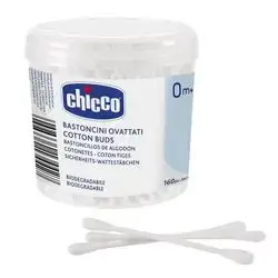 chicco 0m+ cotton buds 160pcs