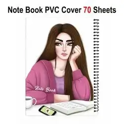 Note BOOK ,A4 SIZE, pvc COVER,70 Sheets