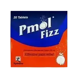 Pmol Fizz (Paracetamol 500mg) 20 Effervescent Tablets _ Zynova