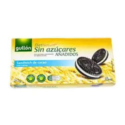 Spanish diet cocoa sandwich biscuits