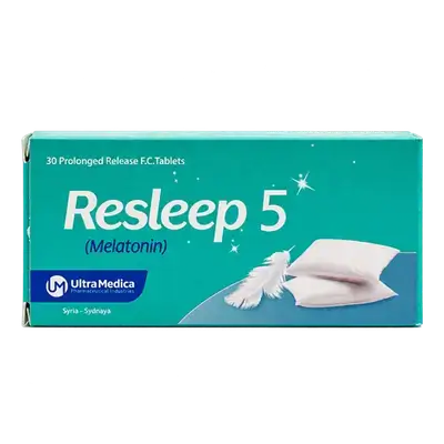 Resleep (Melatonin 5mg) 30 Prolonged Release F.C. Tablets _ Ultra Medica