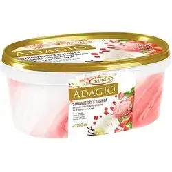 Sandra Adagio Strawbery&vanila 600g