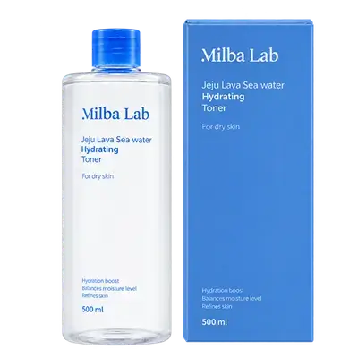 Jeju Lava Sea water Hydrating Toner 500ml _ Milba Lab