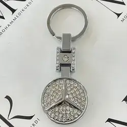 Metal Keychain – MERCEDES Logo ميدالية مفاتيح معدنية - LUXURY