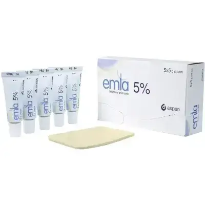 emla %5 lidacaine prilocaine 5 tubes