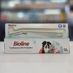 Bioline ToothPaste With Probiotics 50g ( Toothbrush free )