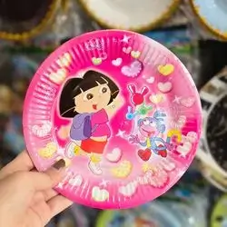 disposable paper plate
