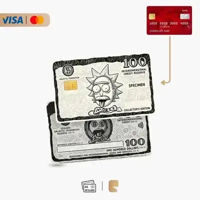 Premium Protective Skin Stickers for Visa & MasterCard - RM1