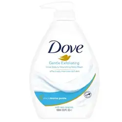 Dove Gentle Exfoliating Nourishing Body Wash 1 Litre
