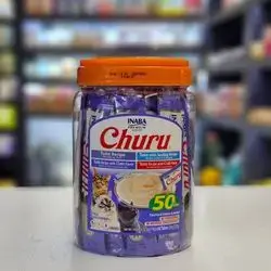 Inaba Churu Cream Snack Mixed Flavor 50pcs