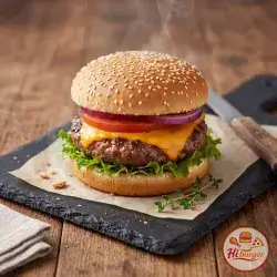 Beef Burger With Cheese