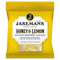 Jakemans Honey & Lemon Soothing Menthol Lozenges 73g