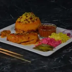 Zerishk Rice With Murgh