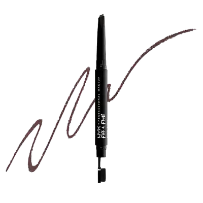 Fill & Fluff Eyebrow Pomade Pencil 04 CHOCOLATE 0.2g _ NYX PROFESSIONAL MAKEUP